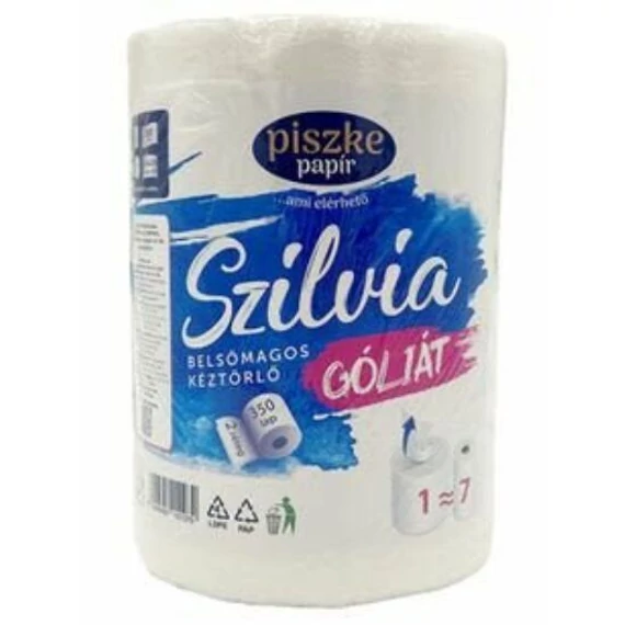Háztartási papírtörlő Szilvia Góliát 2 rtg. 350 lap/tek
