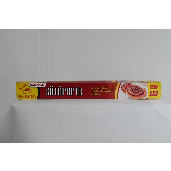 Sütőpapír szilikonos tek.38 x 8, 40 db/#