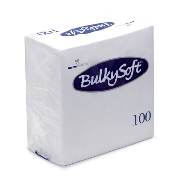 BulkySoft szalvéta fehér 2rtg 24x24cm 20x100db/gyűjtő