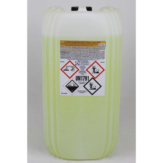 Hypo 90g/l-es vizes oldat 20 literes
