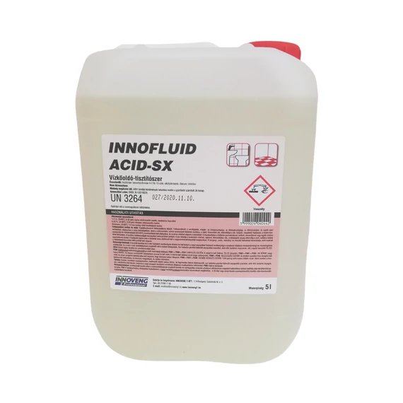Innofluid Acid-SX 5l vízkőoldó