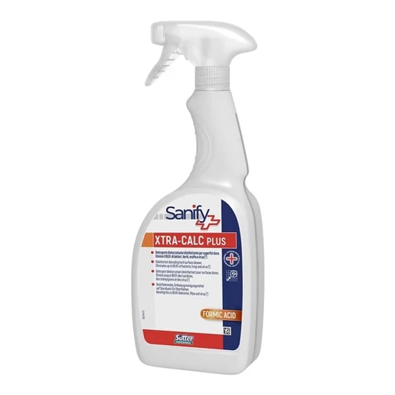 Sutter Xtra-Calc Plus fertőtlenítő vízkőoldó tisztítószer 750 ml 12db/gyűjtő