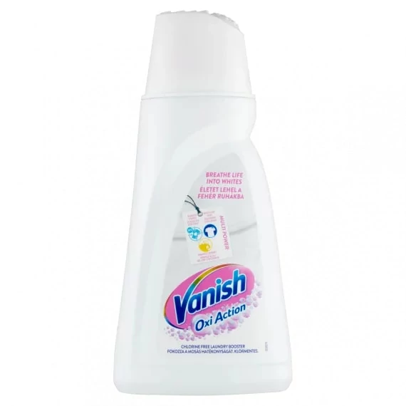 Vanish folttisztító fehér ruhákhoz 1l 12 db/#