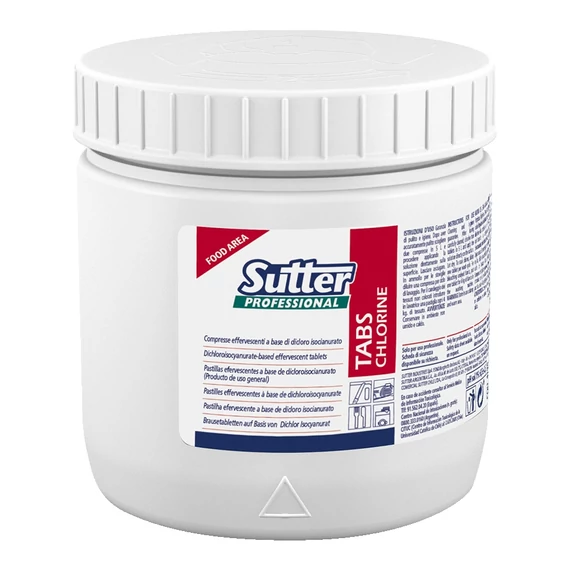 Sutter Tabs Chlorine felületfertőtlenítő 500mg 12db/gyűjtő