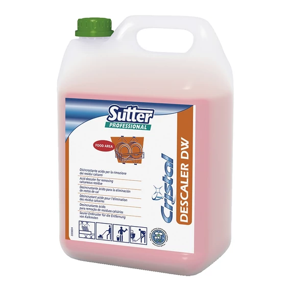 Sutter DESCALER DW 5l vízkőoldó foszforsavas 4 kanna/