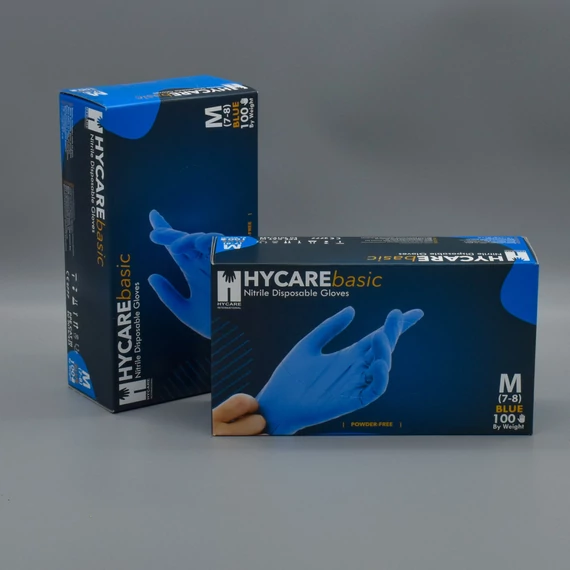 Nitril kesztyű M-es 100db/doboz