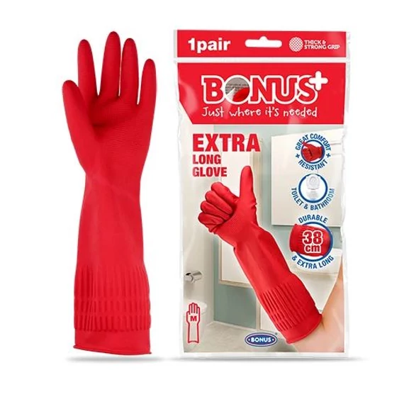 Bonus Gumikesztyű hosszú szárral 38 cm "L"