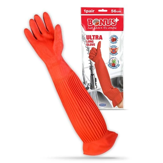 Bonus Gumikesztyű extra hosszú szárral 56 cm