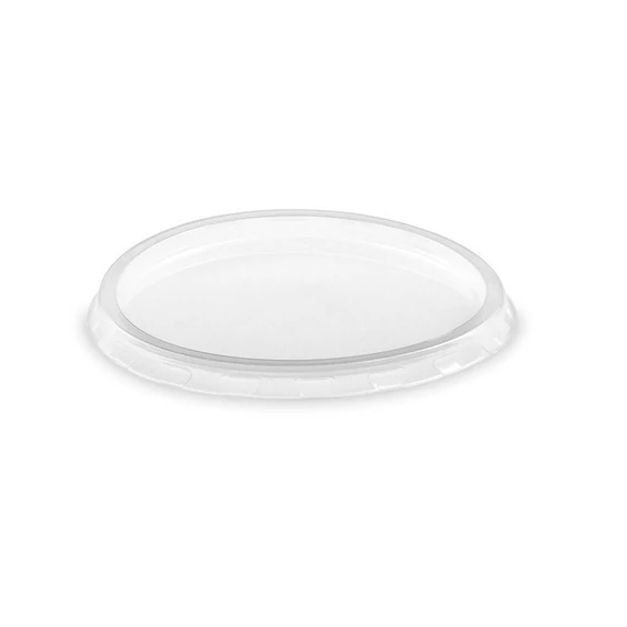 Műanyag öntetes tető PVC víztiszta 80 ml aljhoz 100db/cs