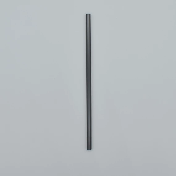 PLA fekete szívószál 8x240 mm 500db/csomag