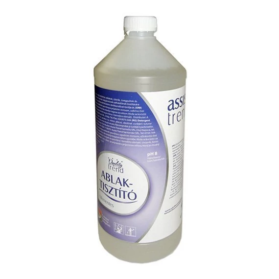 Trend Quality Ablaktisztító csíkmentes 1l 10flakon/zsugor